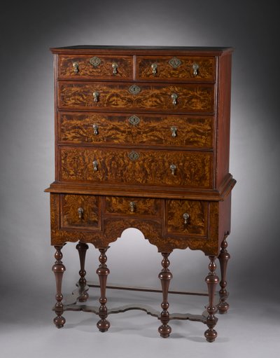 Highboy, 1700-1720. de Unbekannt