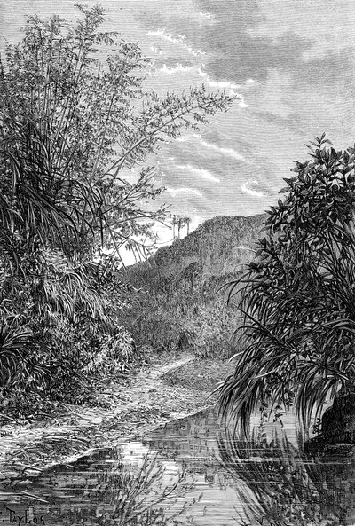 Paisagem das montanhas, Formosa, c1890 de Unbekannt