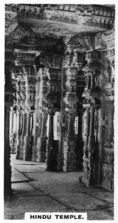 Templo Hindu, Vijayanagar, Índia, c1925 de Unbekannt