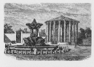 História da Roma Antiga. Forum Boarium O Forum Boarium era o venalium do fórum do gado da Roma Antiga. de Unbekannt