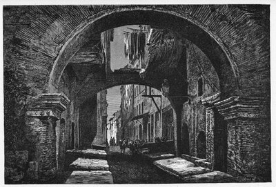 História da Roma Antiga. Gravuras de Roma de 1872 de Unbekannt