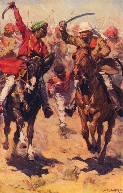 Hodson em Rohtak, 1857 c1912 de Unbekannt