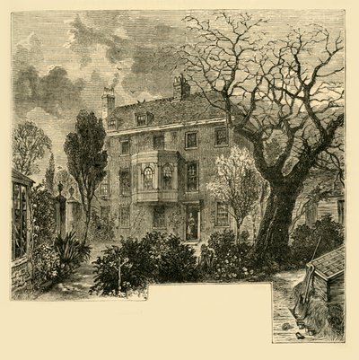 Casa de Hogarths, c1878. de Unbekannt