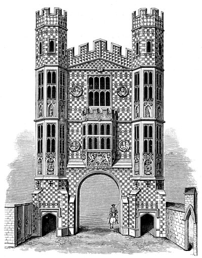 Portão Holbein, Whitehall, Londres, 1893 de Unbekannt