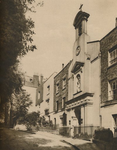 Holly Place, A Quiet By-Way no lado de Hampstead Hill, c1935. de Unbekannt