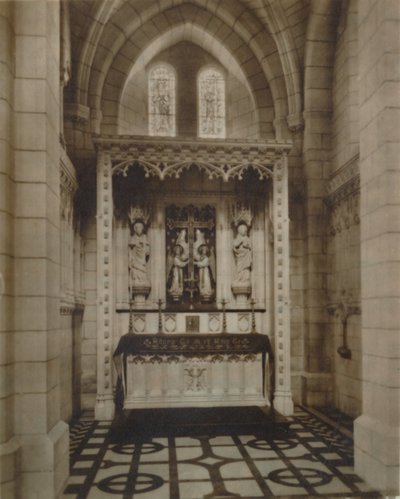 Capela da Santa Cruz, abadia de Buckfast, final do século XIX e início do século XX de Unbekannt