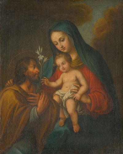 familia sagrada de Unbekannt