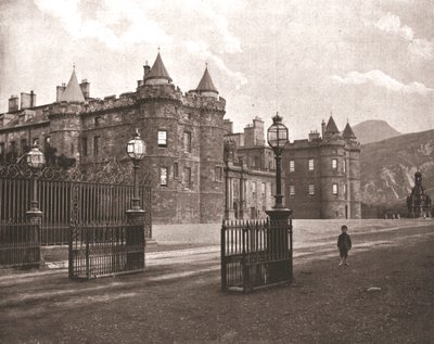 Holyroodhouse, Edimburgo, Escócia, 1894. de Unbekannt