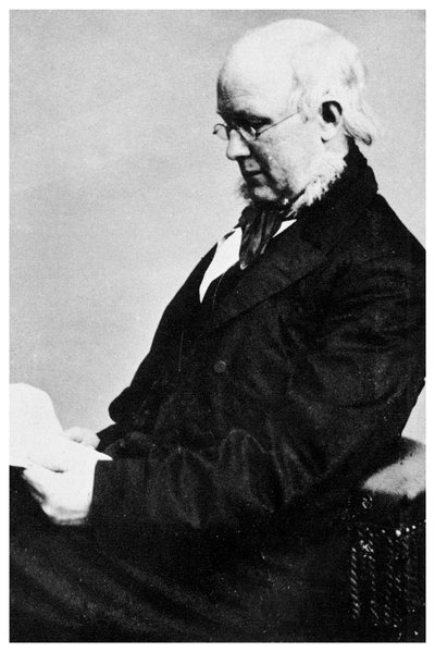 Horace Greeley, editor e político americano do jornal, c1865 1955 de Unbekannt