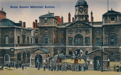 Protetores de cavalo Whitehall Londres, c1910. de Unbekannt