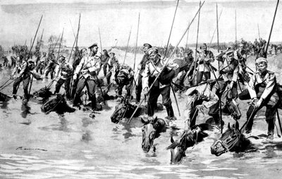 Equitação dos cossacos, Primeira Guerra Mundial, 1914 de Unbekannt