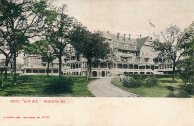 Hotel Bon Air, Augusta, Geórgia, c1910 de Unbekannt