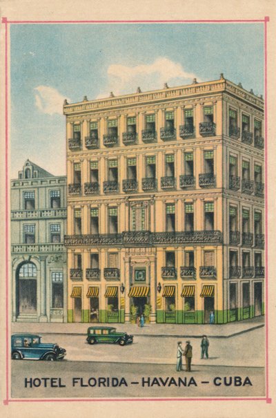Hotel Florida - Havana - Cuba, c1910 de Unbekannt