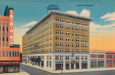 Hotel Richmond, Augusta, Geórgia, 1943 de Unbekannt