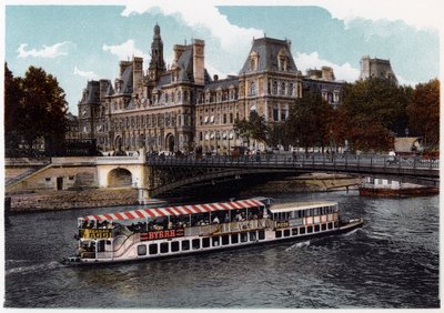 Hotel de Ville, Paris, c1900 de Unbekannt