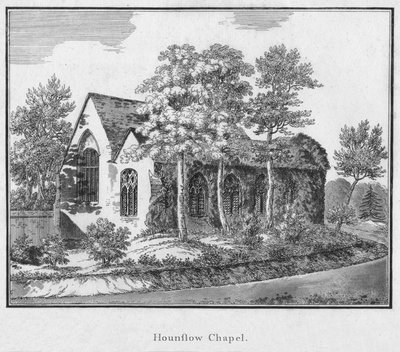 Capela de Hounslow, c1792 de Unbekannt