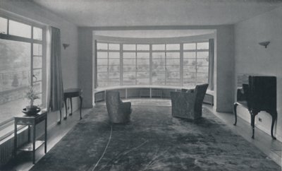 Casa na ponte de queimadura por John Procter, FRIBA, 1942 de Unbekannt