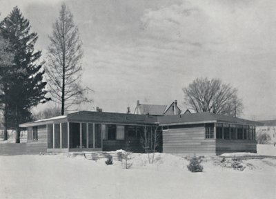 Casa em Madison, Wisconsin. Por William Kaeser, 1942 de Unbekannt
