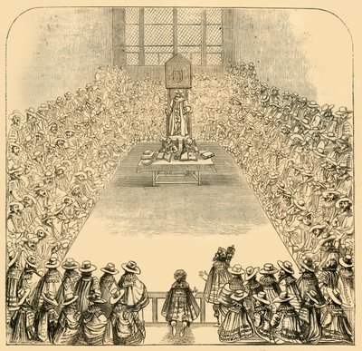 Câmara dos Comuns em 1623, 1881. de Unbekannt