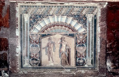 Mosaico da Casa de Netuno e Anfitrito, Romano, Herculano, c69 de Unbekannt