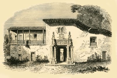 Casa do Pizarro, Cuzco, 1890. de Unbekannt