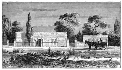 Casa de um Boer rico, África do Sul, c1890 de Unbekannt