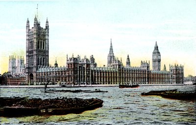Casas do Parlamento, Londres, século 20 de Unbekannt