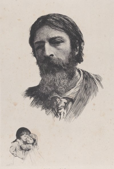 Hubert Herkomer A.R.A. e Seus Filhos, depois de 1879. de Unbekannt