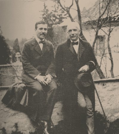 Hugo von Hofmannsthal 1874-1929 e Richard Strauss 1864-1949, 1912. de Unbekannt