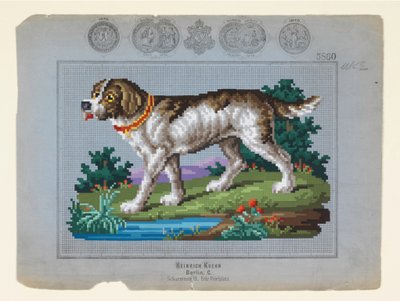 Cão de caça, ca. 1879 de Unbekannt