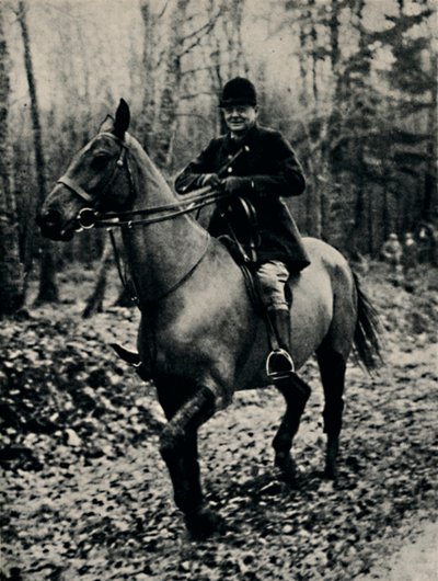 Caçando javalis na França, 1927, 1945. de Unbekannt