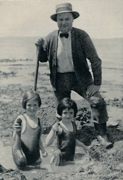 Caçando o indescritível Geoduck em Puget Sound, c1935 de Unbekannt