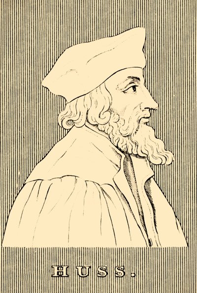 Huss, c 1369-1415, 1830. de Unbekannt