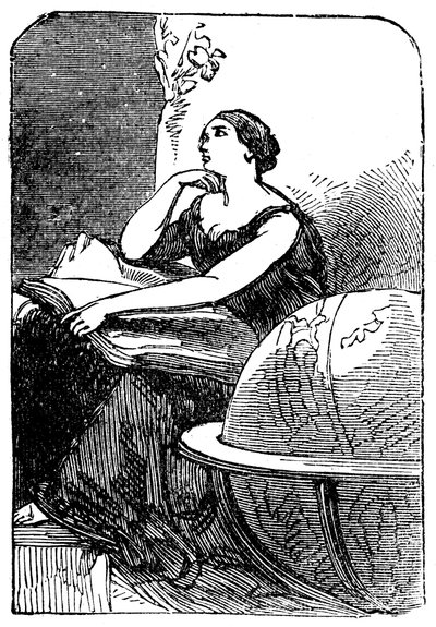 Hypatia c370-415, matemático e filósofo neoplatônico, meados do século XIX de Unbekannt