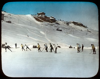 Hóquei no gelo, St. Moritz, Suíça de Unbekannt