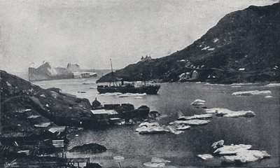 Icebergs em St. Johns Harbour, 1924 de Unbekannt