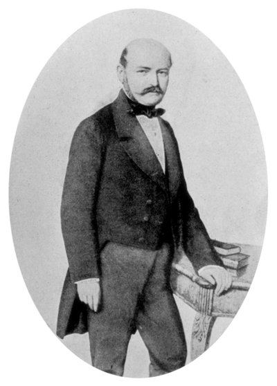 Ignaz Philip Semmelweis 1818-1865, obstetra húngara, século XIX de Unbekannt