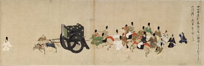História ilustrada da guerra civil de Heiji A visita imperial a Rokuhara 5, século XIII de Unbekannt