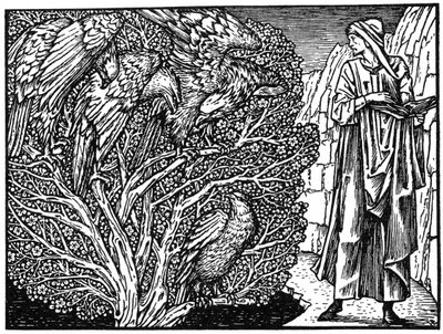 Ilustração da edição de Kelmscott Press das Obras de Geoffrey Chaucer, 1896 1964 de Unbekannt