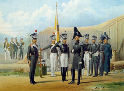 Batalhão de Salvamento Imperial Sapper, 1812.   de Unbekannt