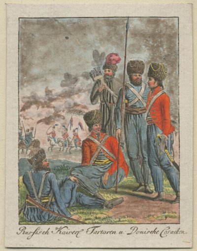 Cossacos imperiais russos, 1799 de Unbekannt