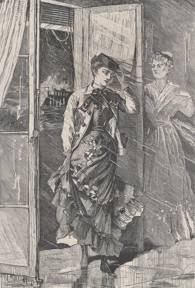 In Came a Storm of Wind, Rain and Spray - e Portia The Galaxy, An Illustrated..., dezembro de 1869. de Unbekannt