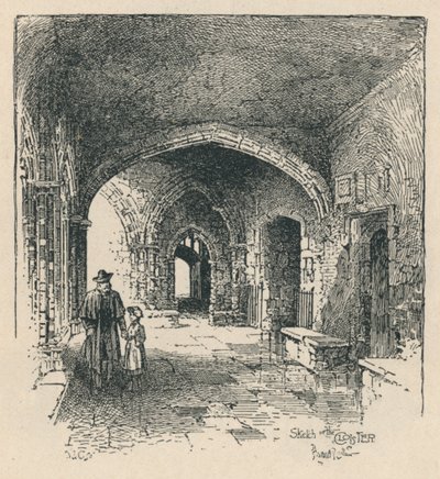 No claustro, 1895 de Unbekannt