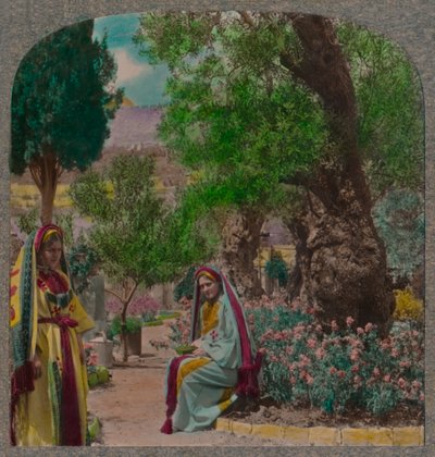 No jardim do Getsêmani, c1900 de Unbekannt