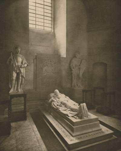 Na capela do Memorial Kitchener da Catedral de São Paulo, c1935. de Unbekannt