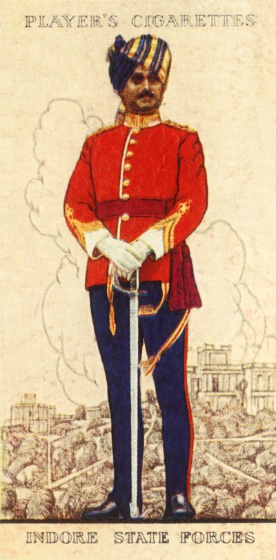 Forças estaduais de Indore, 1936. de Unbekannt