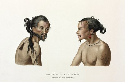 Habitantes das Ilhas Carolinas de Unbekannt