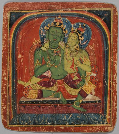 Cartão de Iniciação Tsakalis: Vajrapani, início do século XV. de Unbekannt