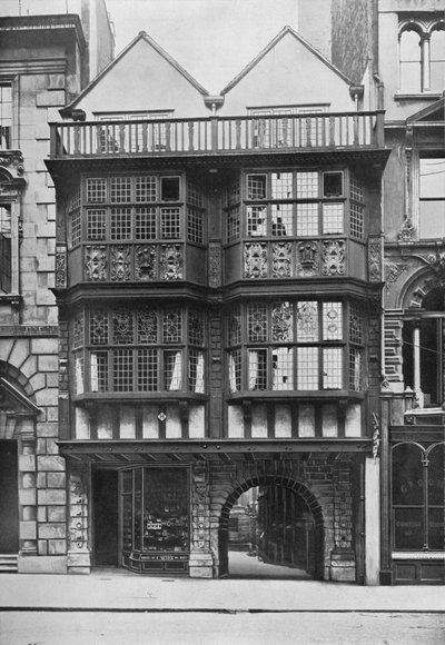 Inner Temple Gate House, cidade de Londres, c1900 1911 de Unbekannt