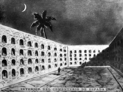 Dentro da cimentação espanhola, século XIX, 1920 de Unbekannt